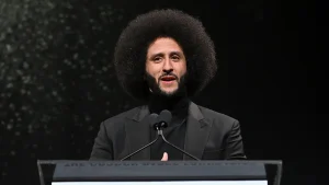 Colin Kaepernick blames the NFL for working against Macklemore during the 'Free Palestine' issue