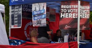 Confrontation Between High School TPUSA Supporters and Local Mother Intensifies