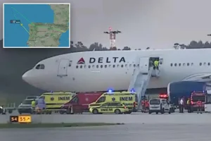 Delta flight heading to Boston makes emergency landing in Portugal due to smoke in the cabin