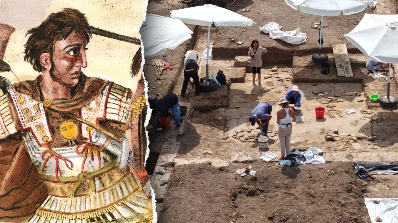 Discovery of Alexander the Great's Royal Gymnasium associated with Aristotle