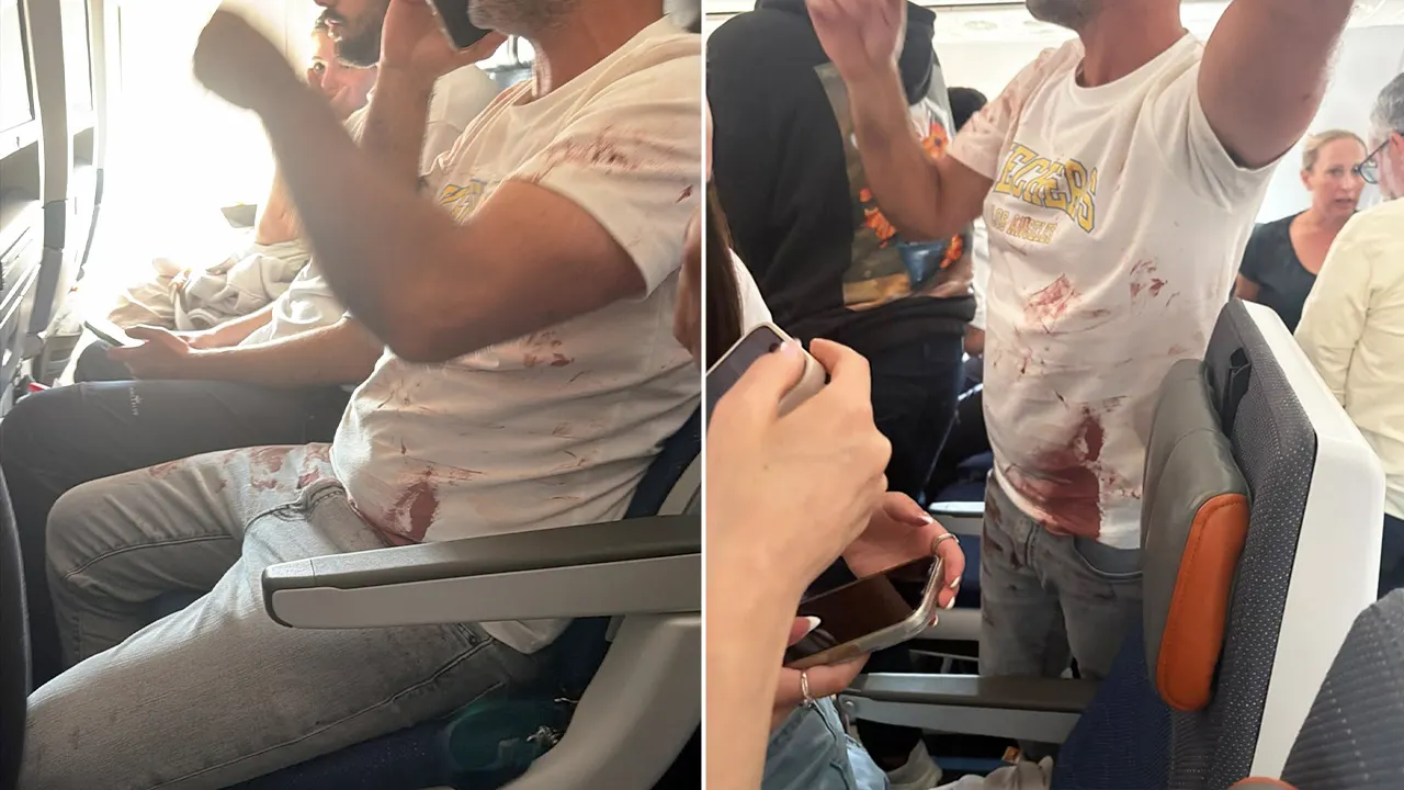 Disorder on the plane as hijacking concerns prompt fighter jet intervention and additional leading stories