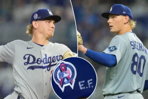 Dodgers' Emmet Sheehan pays tribute to his uncle who died on 9/11 in multiple ways