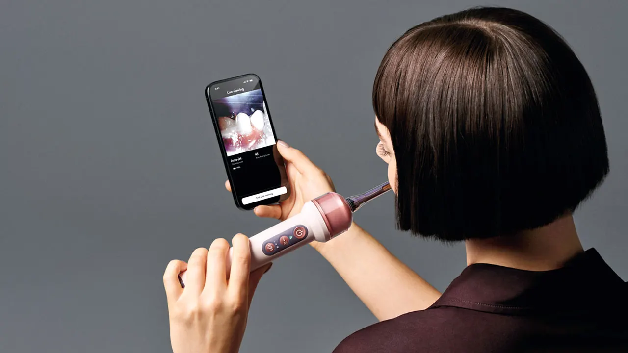 Dyson introduces a $499 toothbrush featuring a built-in camera and precise jet technology.