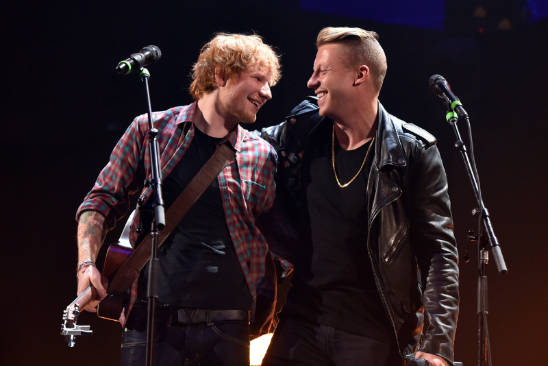 Ed Sheeran feels emotional during performance, describes the situation in Gaza as ‘unjustifiable’ at his first show after Macklemore left.