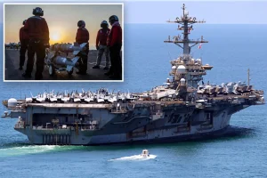 Eight sailors in the USS Abraham Lincoln strike group tried to take their own lives during an unprecedented deployment, Pentagon confirms