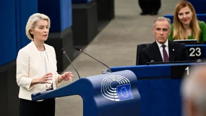 EU suggests a never-before-seen 'associate member' status for Canada during US trade tensions.