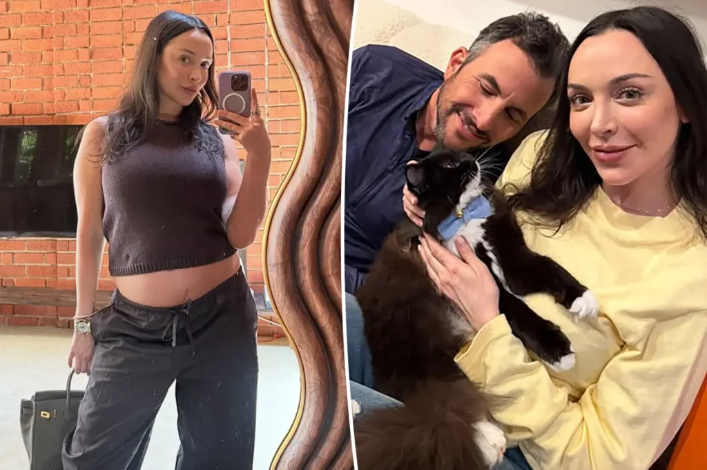Farrah Aldjufrie and Zach Goldsmith's relationship update shared before the arrival of their baby boy