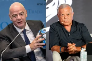 FIFA president Gianni Infantino enlists Martin Sorrell for a campaign focused on survival, according to sources.