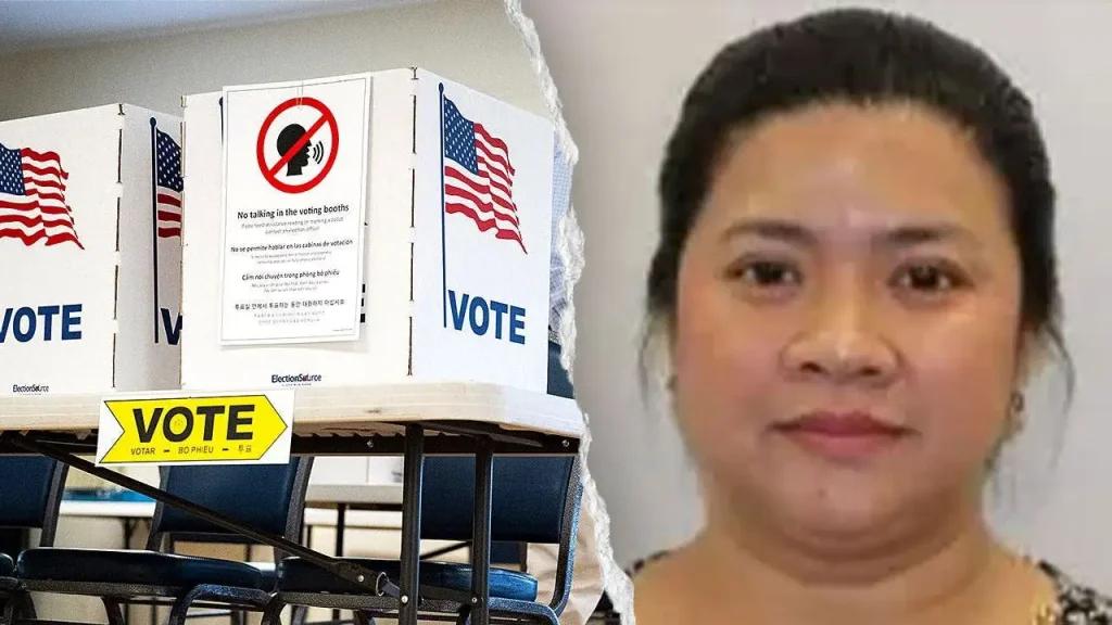 Filipina woman admits to unlawfully casting a vote in the election