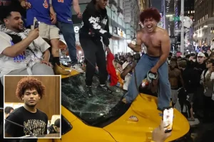 Florida man Saul Vargas says he was celebrating his 21st birthday when he damaged a NYC taxi after the Knicks Game 4 victory