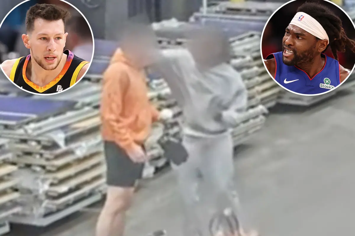 Footage surfaces of Isaiah Stewart hitting Drew Eubanks prior to 2024 arrest