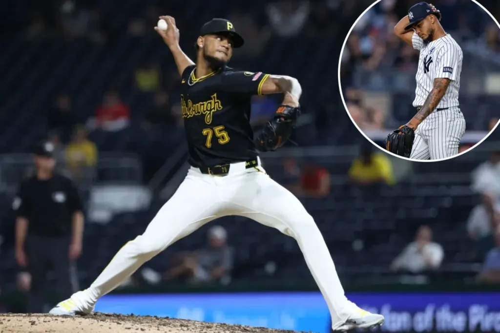 Former Yankees pitcher Camilo Doval released by Pirates after tough season