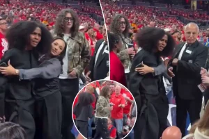 Frustrated Sydney Colson held back from WNBA fan after A'ja Wilson's finger-pointing incident