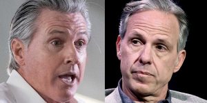 Gavin Newsom acknowledges that the pandemic shutdown was 'insane' while fly-fishing with Jake Tapper.