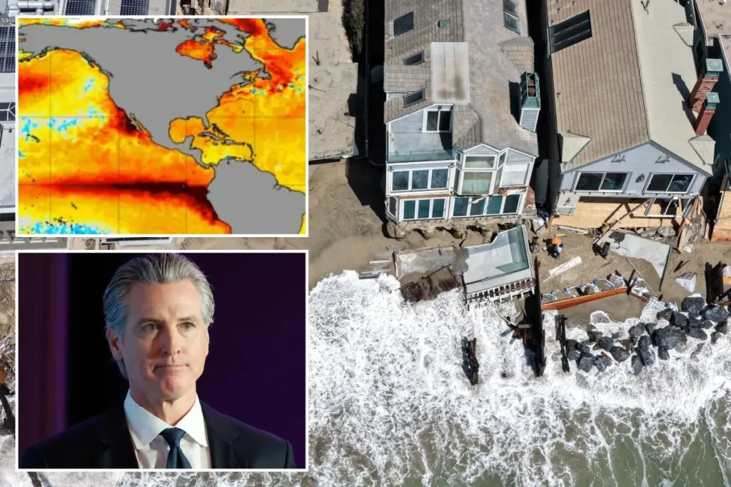 Gavin Newsom announces a state of emergency in California in preparation for El Niño.