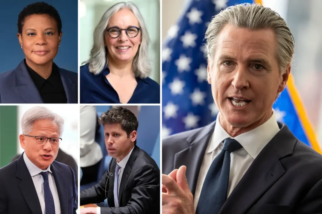 Gavin Newsom engages a progressive organization to develop AI regulations in California