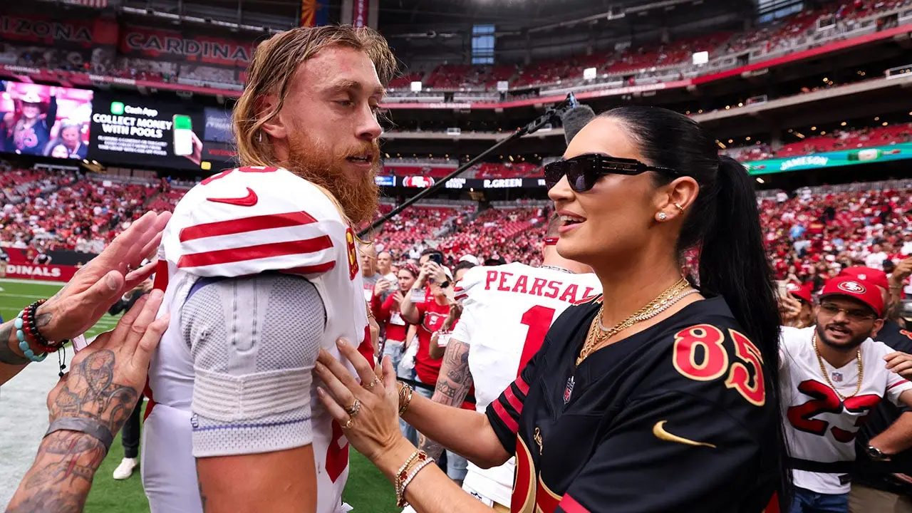 George Kittle, the NFL's top-paid tight end, shares his favorite buy: a 50-foot flagpole for a large American flag.