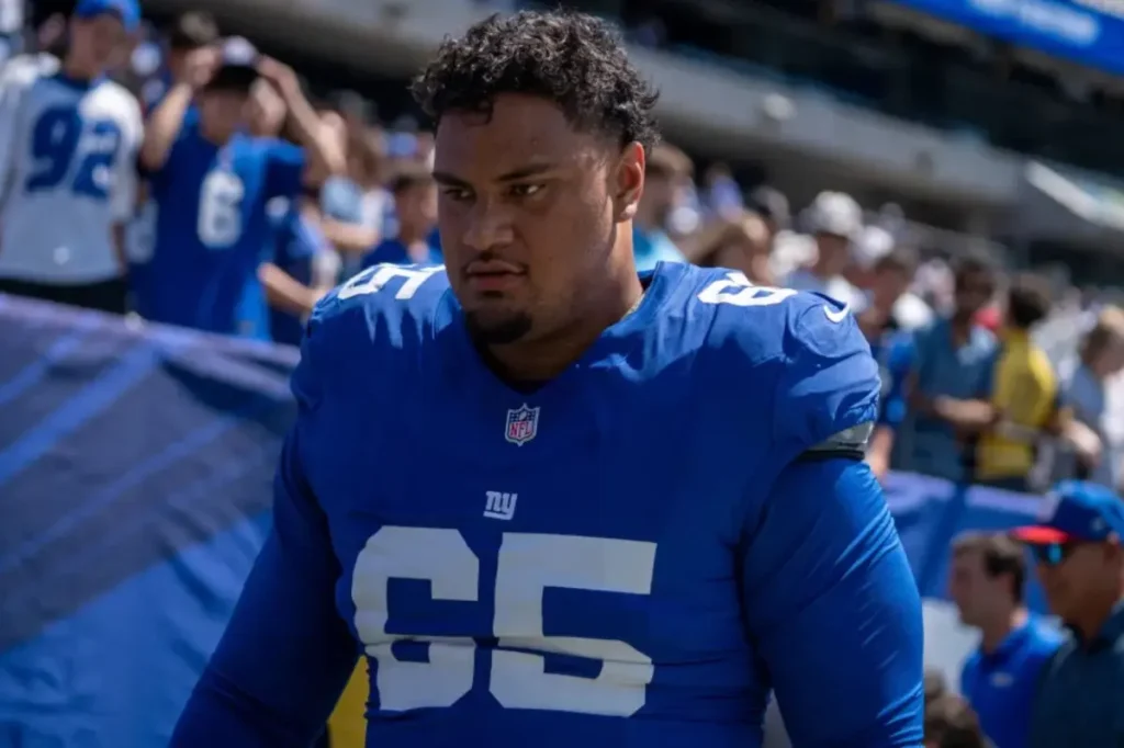 Giants newcomer takes on major challenge from Rams standout Aaron Donald.
