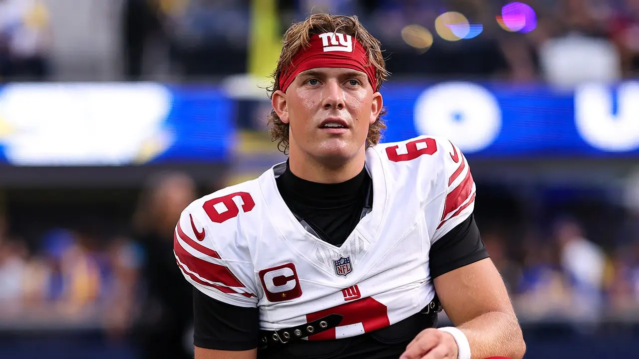 Giants start strong but stumble as Jaxson Dart's knee injury takes attention away from Rams' big victory