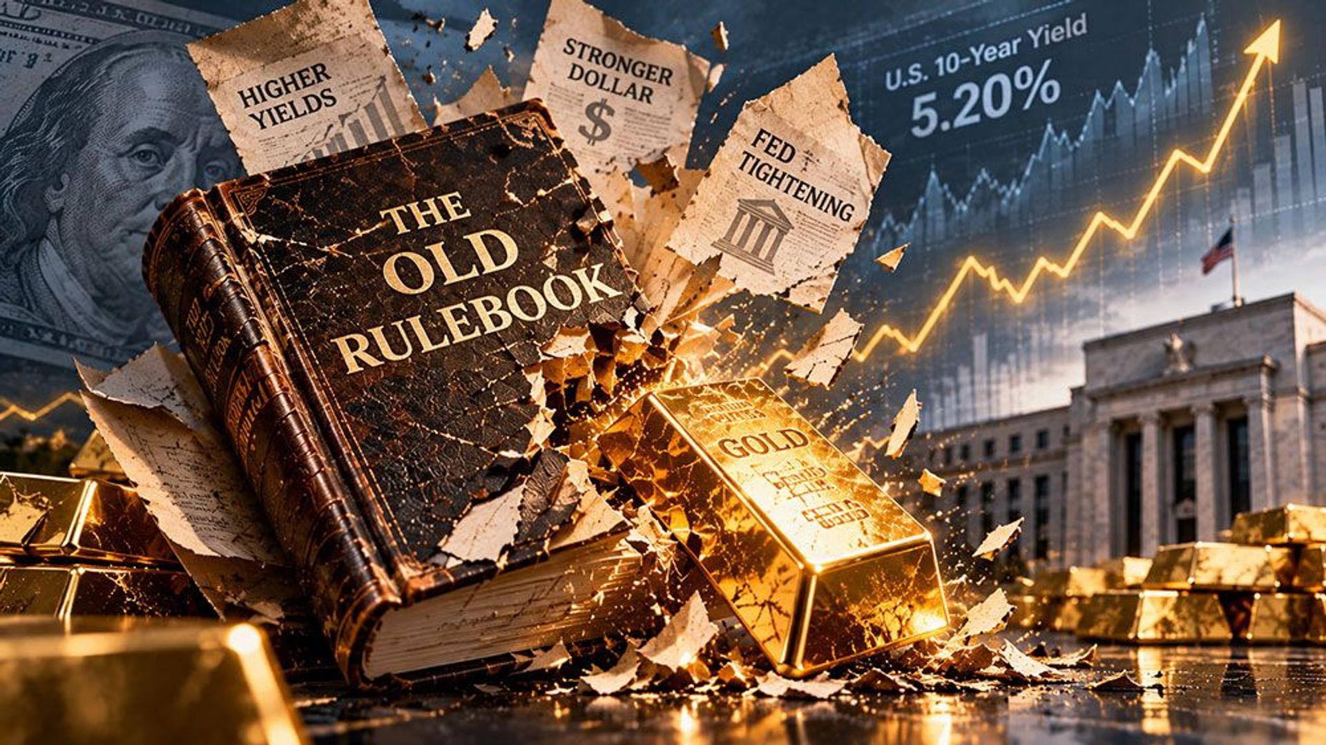 Gold is changing the established rules.