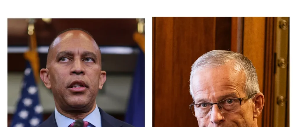 Hakeem Jeffries Calls for Immediate Action on AI; John Thune Advocates for a Gentle Approach