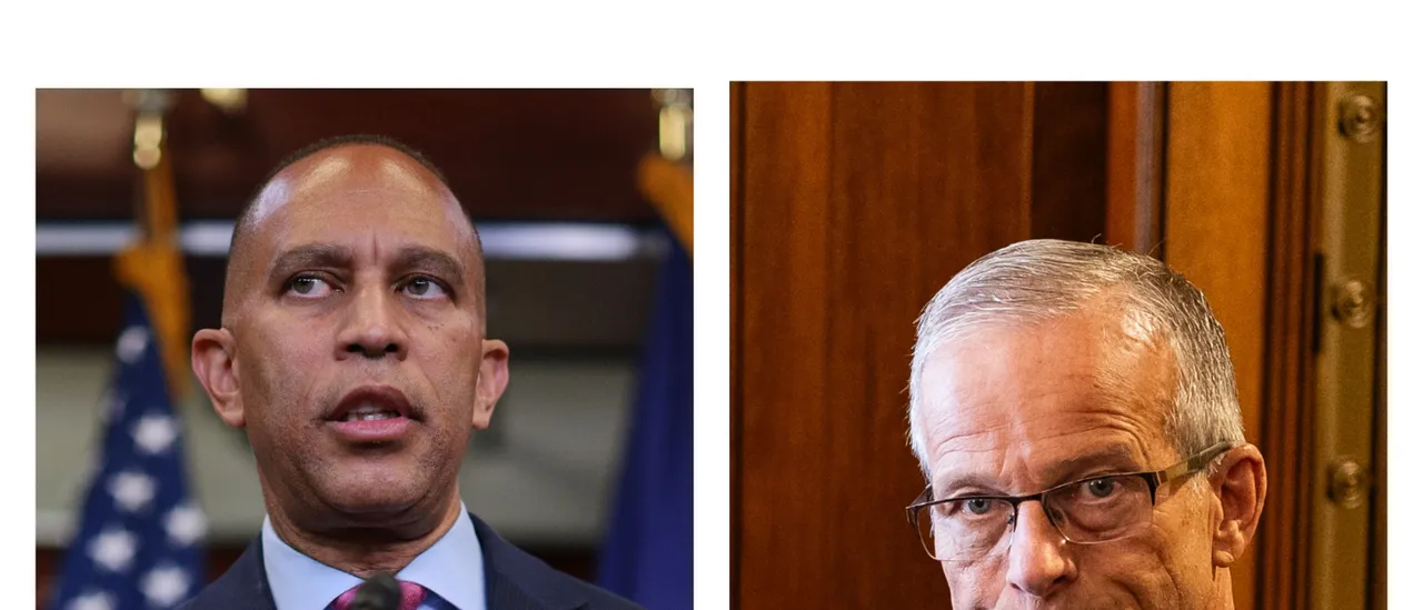 Hakeem Jeffries Calls for Immediate Action on AI; John Thune Advocates for a Gentle Approach