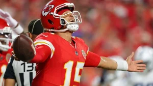 Harrison Butker makes winning kick as Chiefs edge out Colts in overtime excitement.