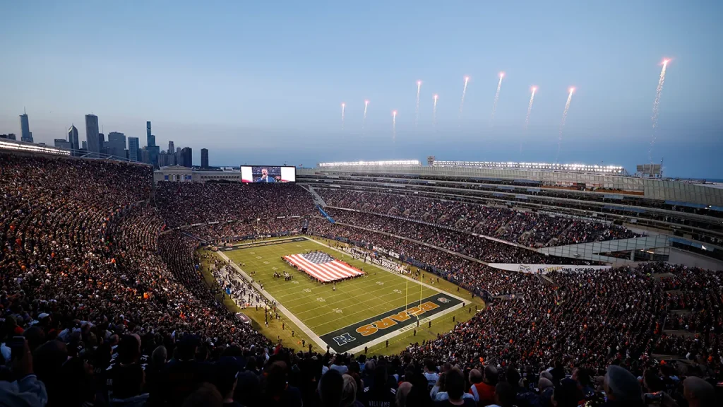 How a city in Indiana changed from doubtful to a strong candidate for the Bears' new stadium