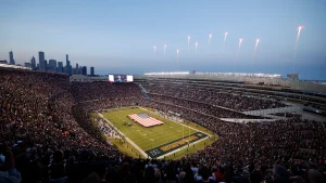 How a city in Indiana changed from doubtful to a strong candidate for the Bears' new stadium