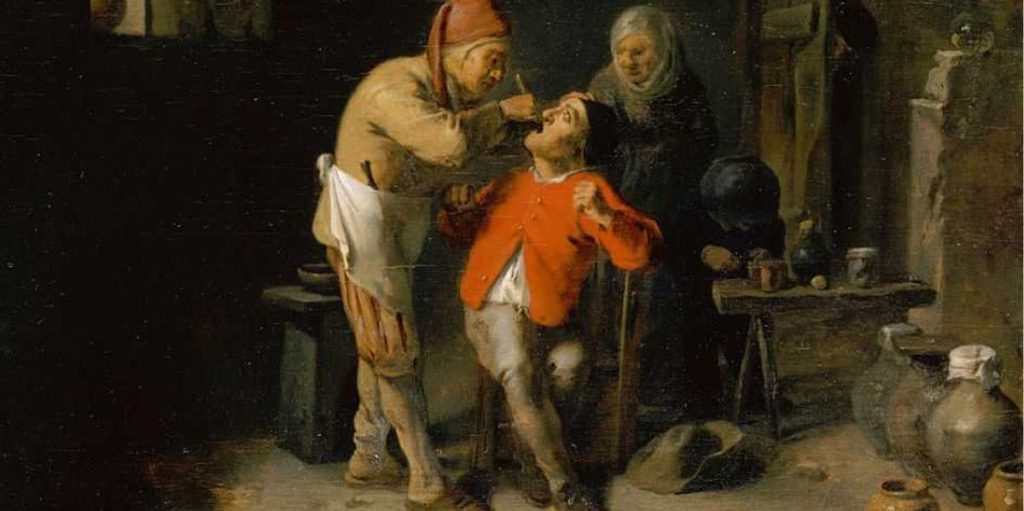 I now see why so many people enjoy visiting the dentist.