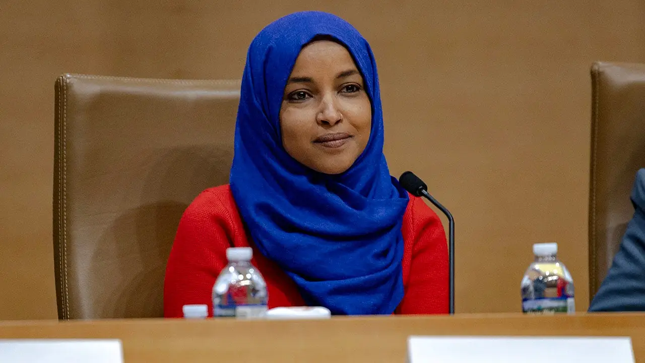 Ilhan Omar presents the Make ICE Pay Act to reallocate funds from ICE and border activities.