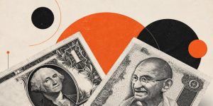 Indian Rupee confronted challenges as US Treasury Yields reach record levels.