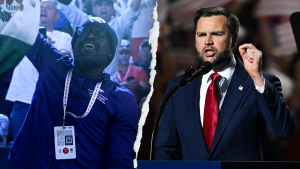 Interest grows for 2028 as JD Vance responds to protester waving foreign flag