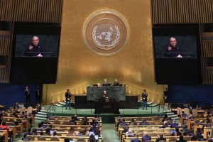 Iranian president speaks at UN, leading to U.S. delegate's exit: 'Iran has never been an aggressor'