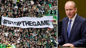 Irish leader Micheál Martin dismisses accusations of antisemitism regarding his position on Israel