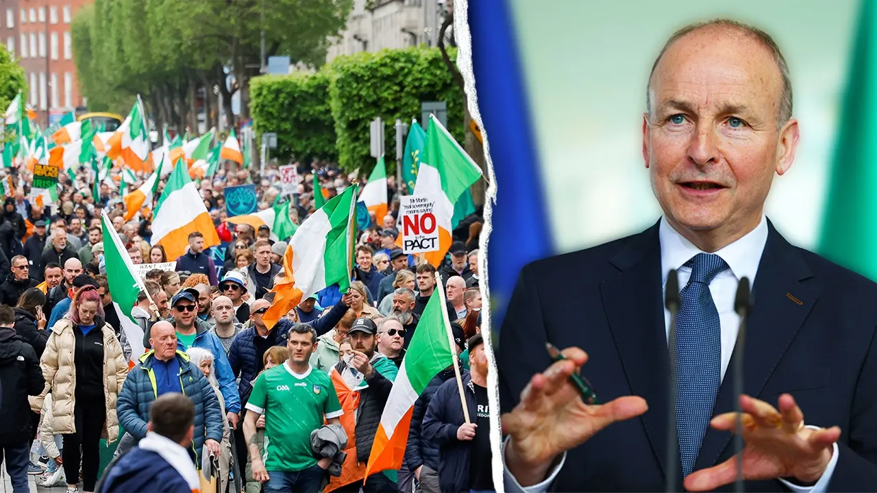 Irish PM asserts Ireland is 'not overwhelmed' by immigrants during intense immigration discussion