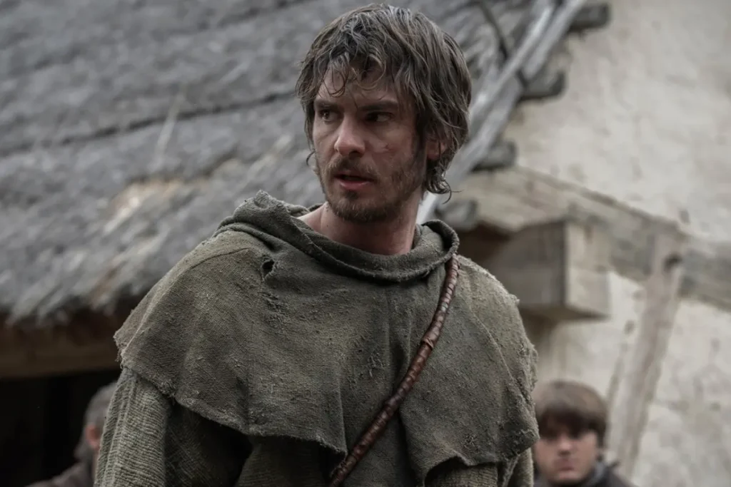 Is the movie 'The Uprising' inspired by real events? Is Andrew Garfield portraying Robin Hood?