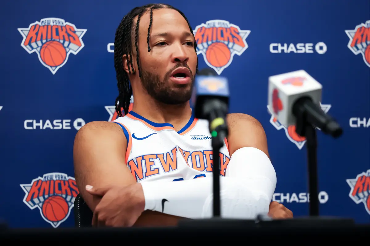 Jalen Brunson prepared to return following a difficult injury that he didn't allow to hinder the Knicks' championship ambitions.