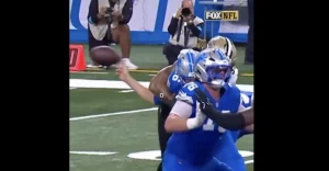 Jared Goff's fumble was not due to flaws in the NFL's passing rules