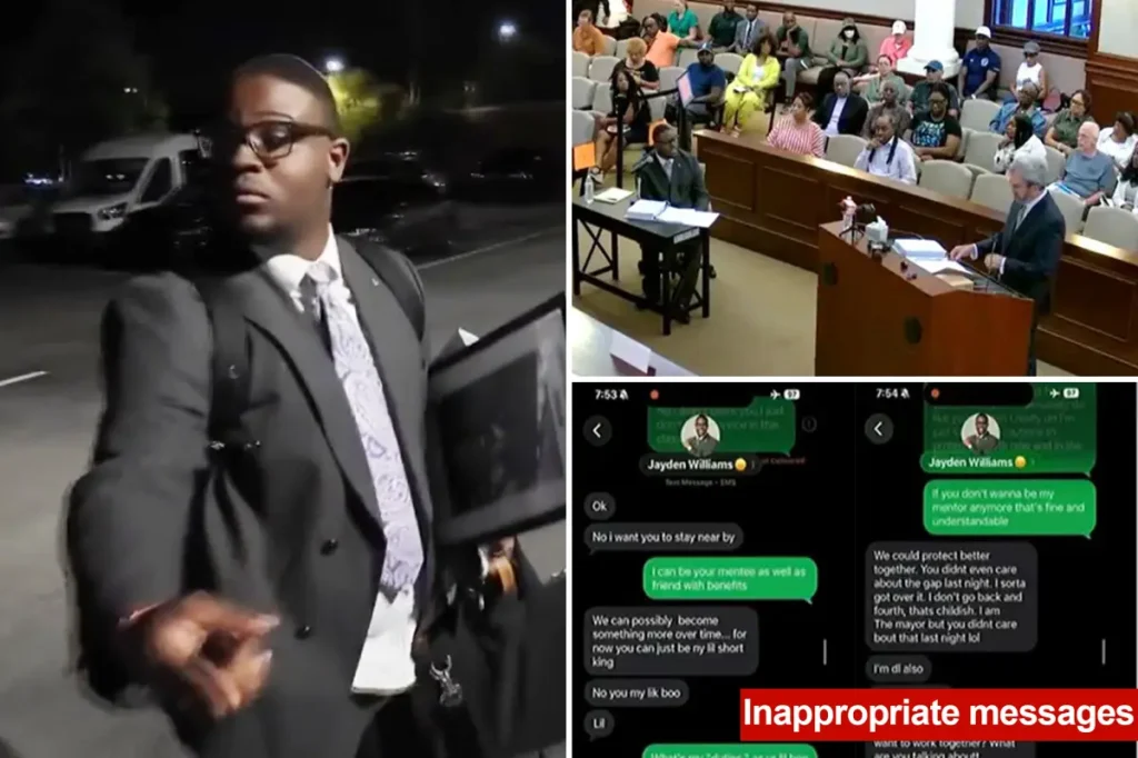 Jayden Williams, the youngest mayor in Stockbridge, Georgia, has been removed from his position.
