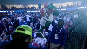 JD Vance mocks protester holding a Mexican flag at Dallas GOP gathering