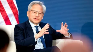 Jensen Huang responds to AI extinction concerns from OpenAI and Anthropic