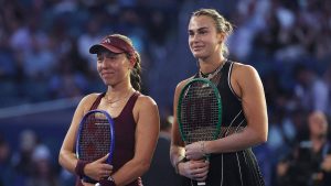 Jessica Pegula loses to top seed Aryna Sabalenka in straight sets at US Open semifinal