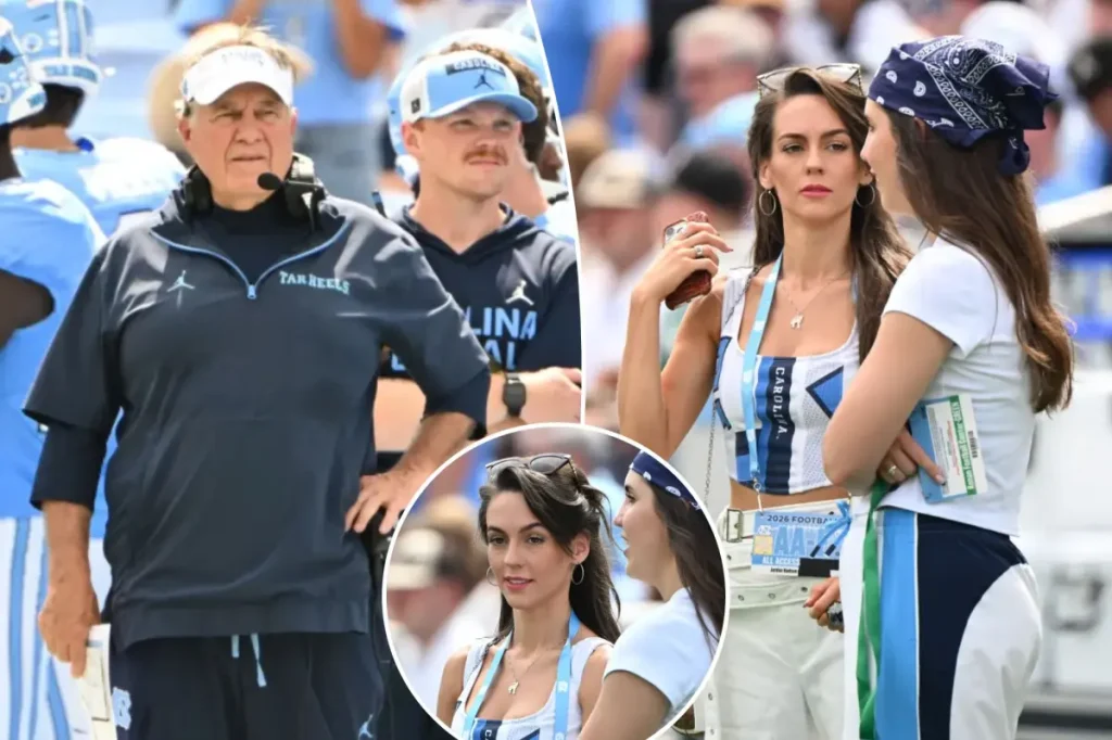 Jordon Hudson teams up with Bill Belichick and UNC on the sidelines for a victory in the home opener.