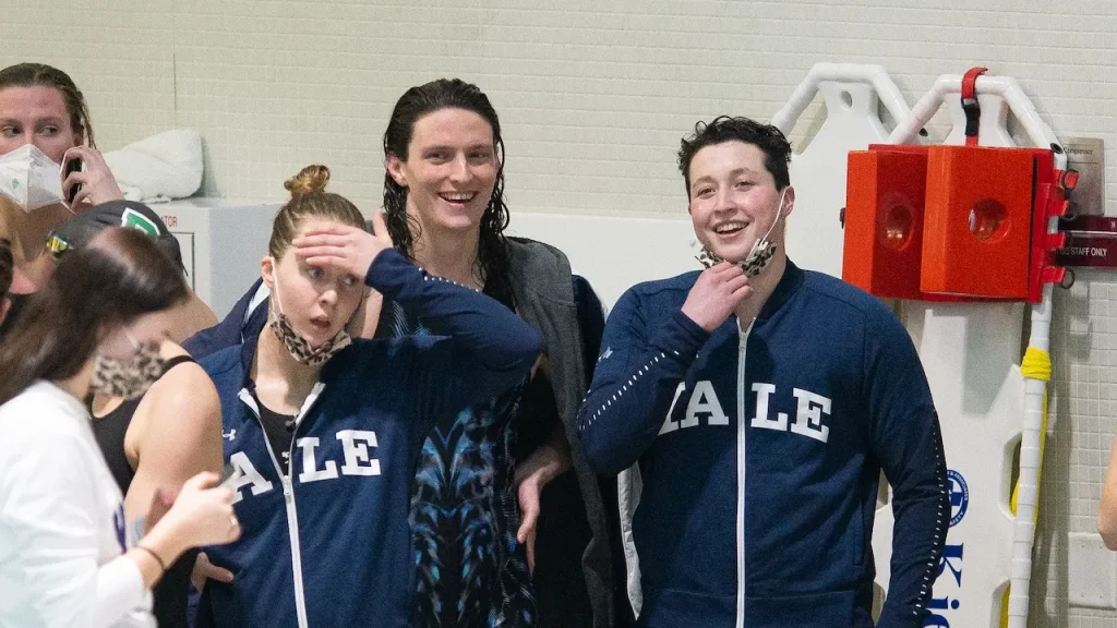 Josh Hawley questions whether Yale swimmers agreed to Lia Thomas using their locker room.