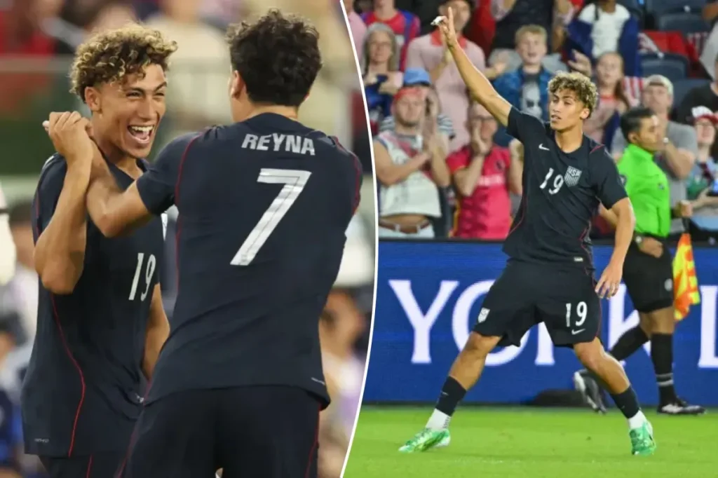 Julian Hall finds the net again as USMNT triumphs over Chile.