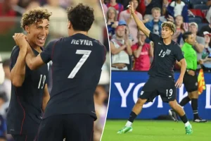 Julian Hall finds the net again as USMNT triumphs over Chile.