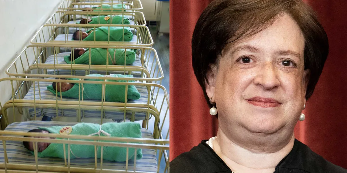 Justice Elena Kagan delivers surprising ruling in surrogacy case involving parents who wished to terminate pregnancy due to heart defect.