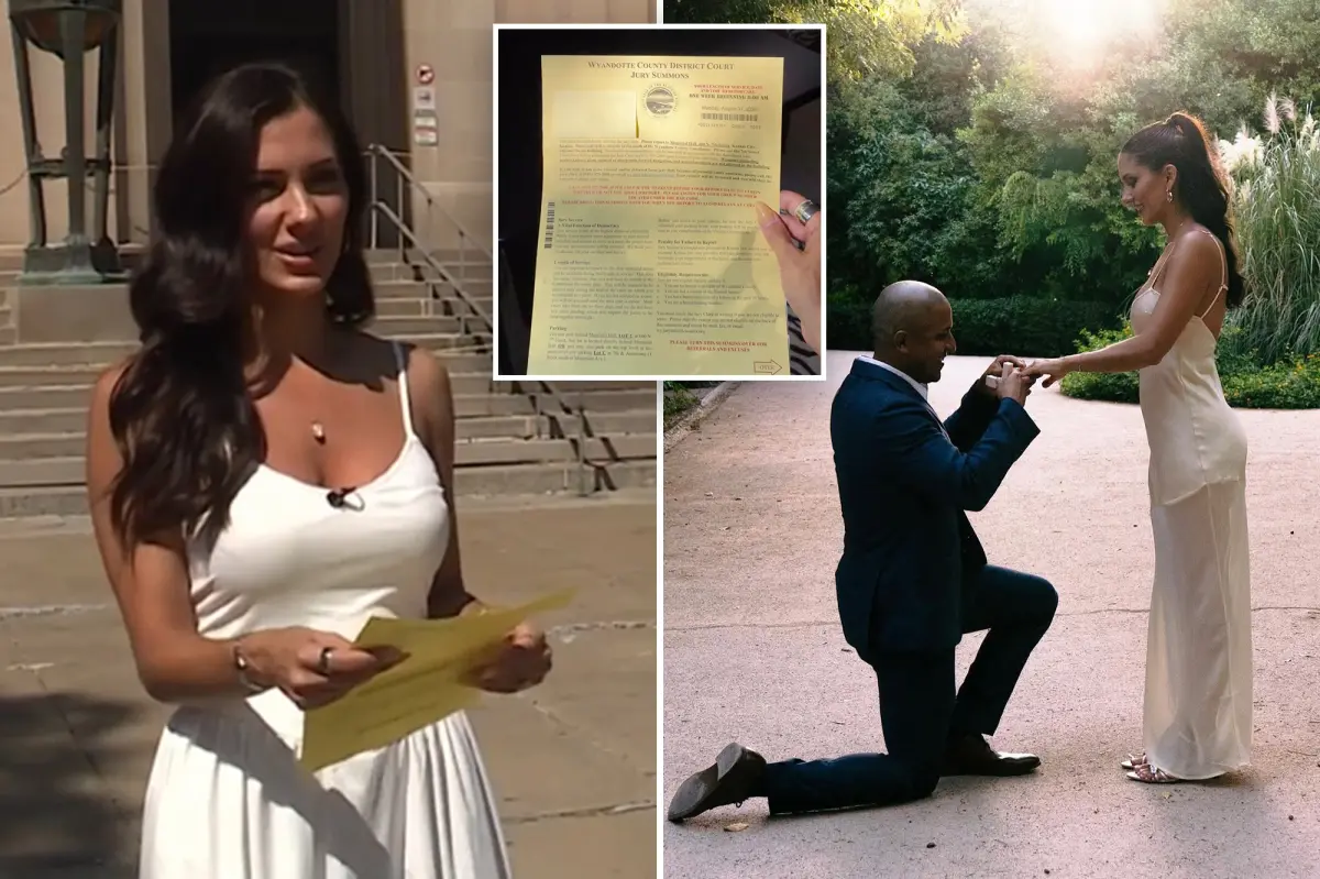Kansas City bride Katrina Badowski called for jury duty on her wedding day in Italy