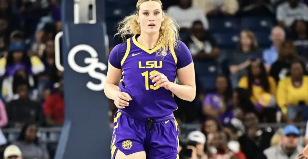 Kate Koval addresses the situation after LSU's Kim Mulkey dismisses a Ukrainian player for a Russian teammate.